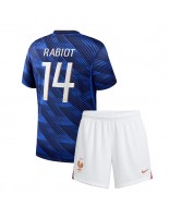 Francie Adrien Rabiot #14 Domácí dres pro děti MS 2026 Krátký Rukáv (+ trenýrky)